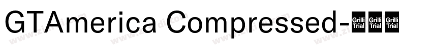 GTAmerica Compressed字体转换